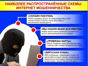 Наиболее распространенные схемы Интернет мошенничества