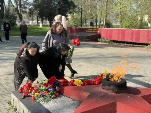 Траурное мероприятие в память о жертвах геноцида советского народа прошел в поселке Кубань